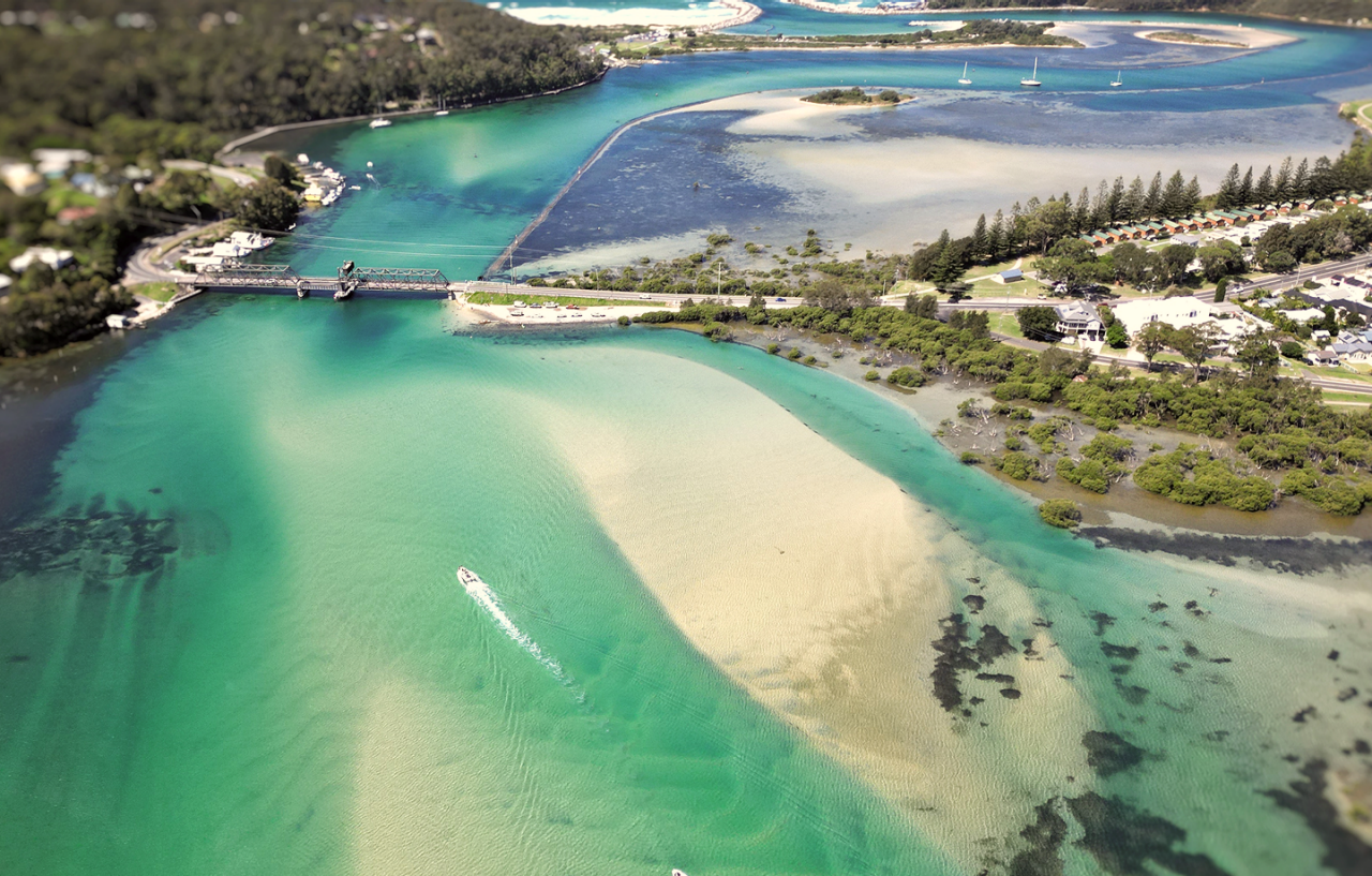 aerial view of Narooma